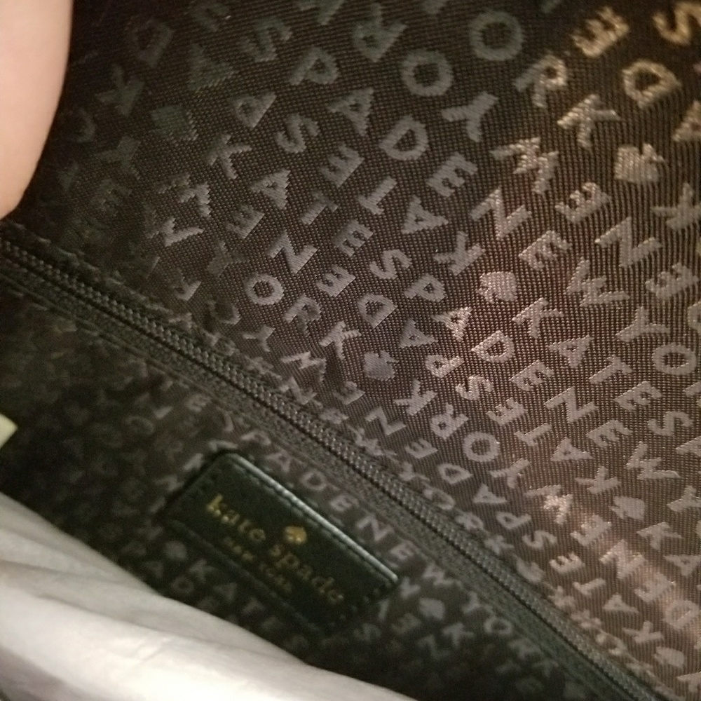 Kate Spade Eva Davies Mews Black Clutch Crossbody - Picture 6 of 8